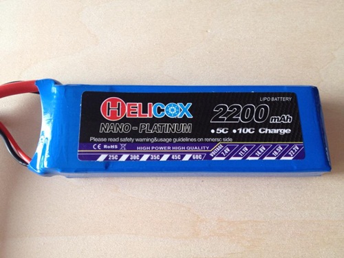 Helicox 2200 mAh 7.4 V